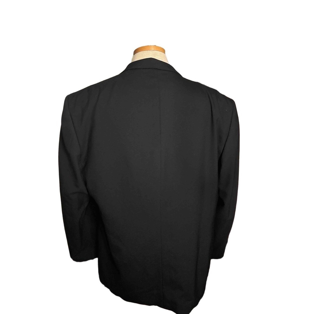 Geoffrey Beene  BLACK 100% Wool Tuxedo | Size 46R - Picture 2 of 10